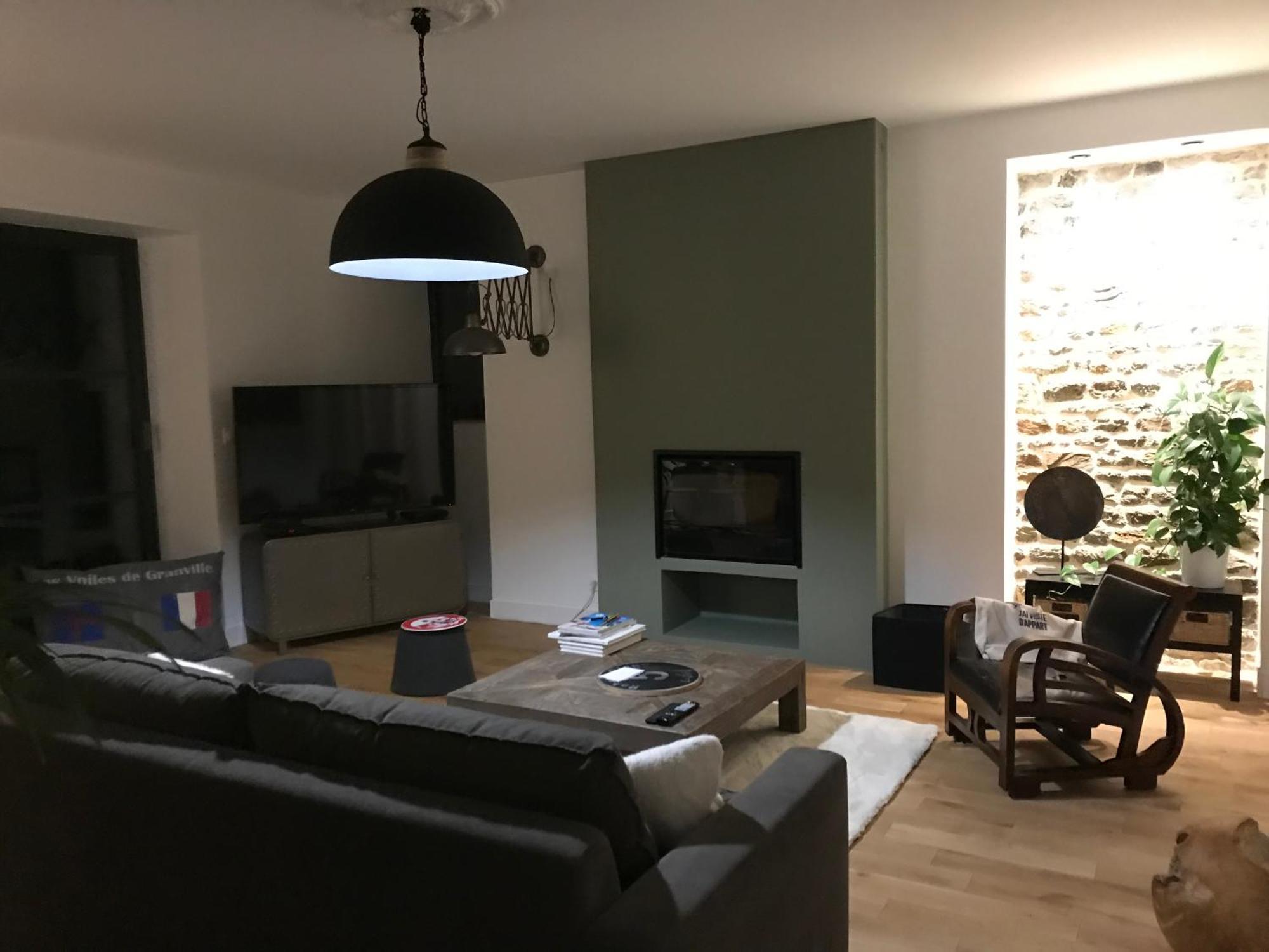 Maison De Ville Avec Jardin Clos Des Matignon Granville Eksteriør bilde